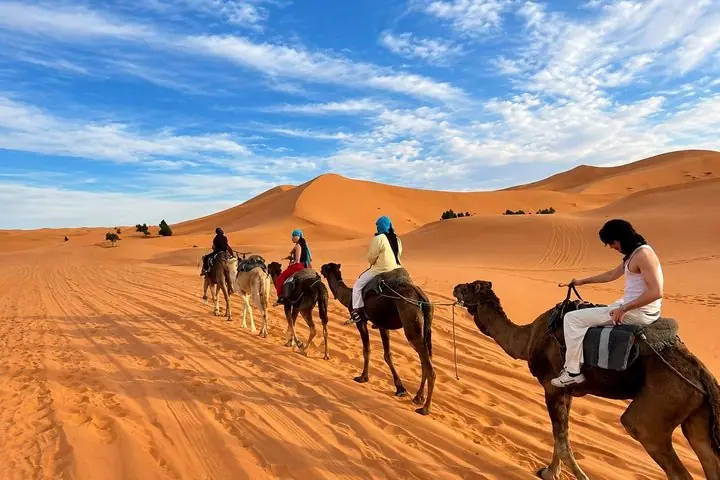 من مراكش إلى مرزوقة: جولة صحراوية لمدة 3 أيام مع رحلة على الجمال