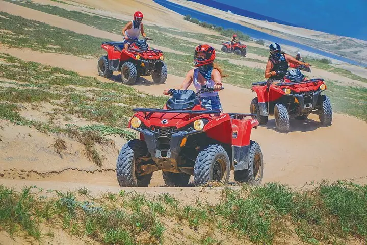 Paseo combinado a caballo por la playa y aventura en ATV con degustación de tequila — 4
