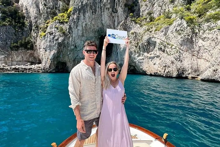 Private Capri Boat Tour: Blue Grotto, Faraglioni, & Swim Stops — 2
