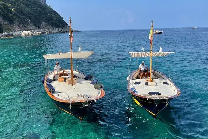 Private Capri Boat Tour: Blue Grotto, Faraglioni, & Swim Stops — 3