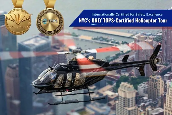 New York Helicopter Tour : Manhattan Highlights