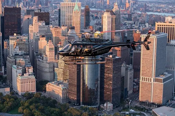 NY Vertolyot Turi: Nyu-York osmono‘par binolari Nyu-Jersidan bilan — 3