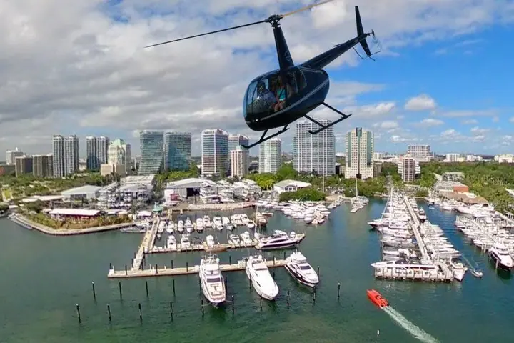 Miami vertolyot sayohati: Mayami osmono‘par binolari va okeanning ajoyib manzaralari bilan