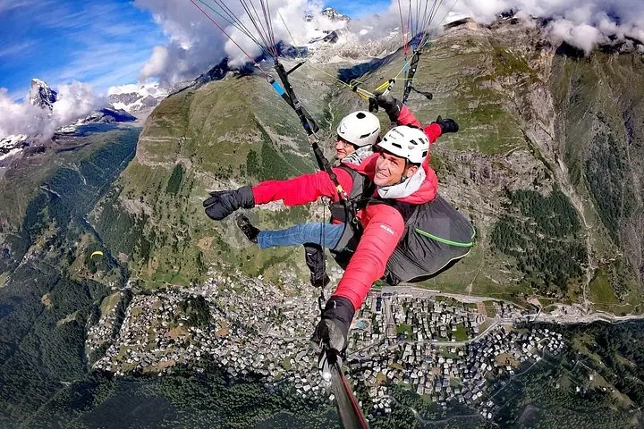 Zermatt Paragliding Flight — 4