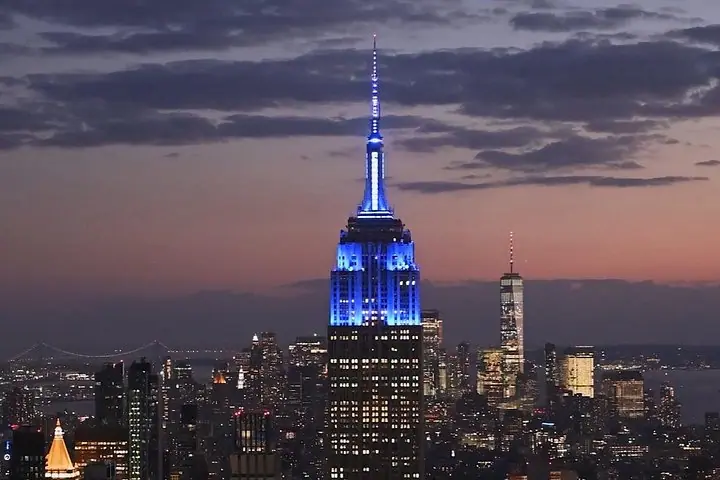 Recorrido en helicóptero por las luces nocturnas de la ciudad de Nueva York desde Nueva Jersey — 2