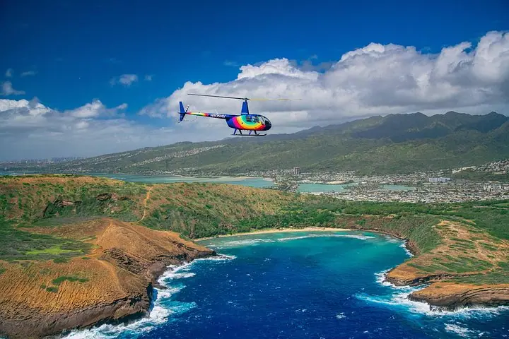 Oahu: 45 daqiqalik yashirin diqqatga sazovor joylar vertolyot sayohati - Eshiklar ochiq yoki yopiq