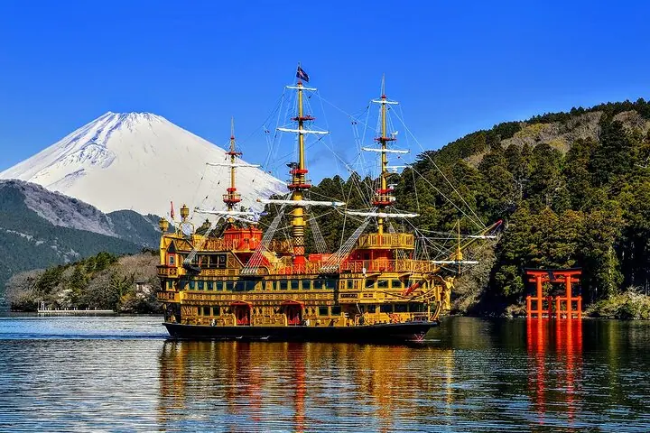 Monte Fuji y Hakone 1 - Tour de un día en autobús de regreso en tren bala — 2