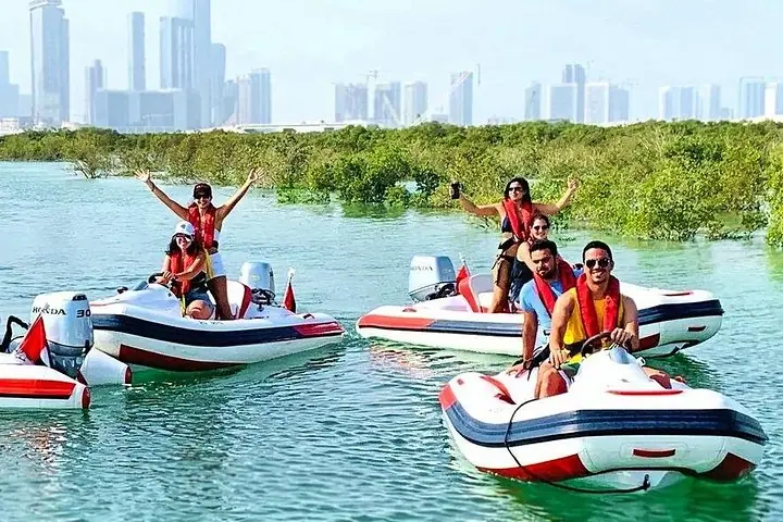 Small-Group Self-Drive Speedboat Tour in Yas Island Mangroves — 2