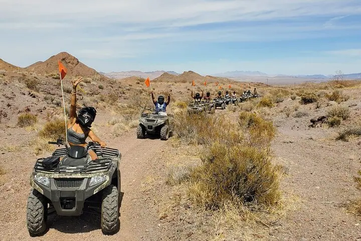 Quad-Erlebnis in der Wüste von Las Vegas — 3