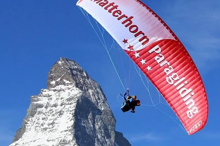 ko'rinishi bilan Zermatt tandem parvozi