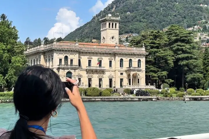 Kleingruppe Comer See & Lugano : 2 Länder an einem Tag, Bootsfahrt