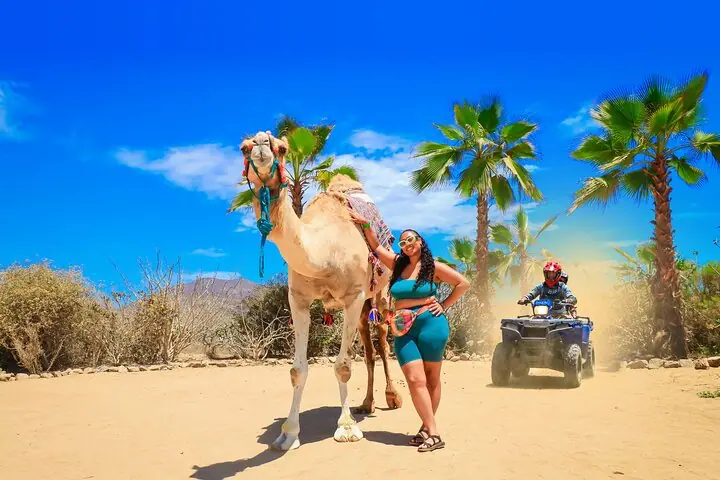 ATV Tour, Kamelritt mit Tequila und mexikanischem Buffet Mittagessen