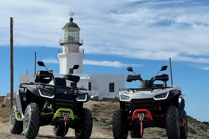 Откройте для себя тур на квадроциклах 650cc по Миконосу — 5