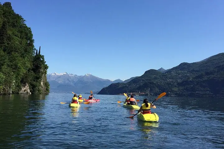 Kajaktour auf dem Comer See ab — 2