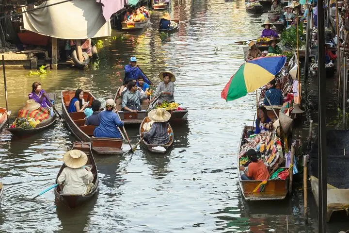 Excursión privada al mercado flotante y al patrimonio mundial de Ayutthaya — 3