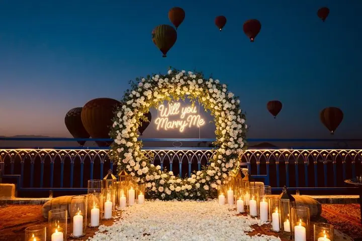 Luxus Heißluftballonflug und königliches Berberfrühstück — 4