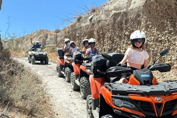 Santorini ATV--road Experience Tour +FREE PICKUP/DROP OFF — 2