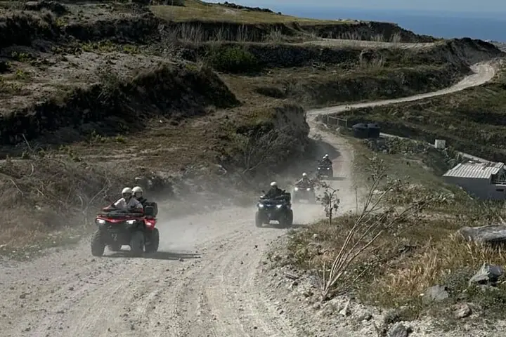 Santorini ATV--road Experience Tour +FREE PICKUP/DROP OFF — 4