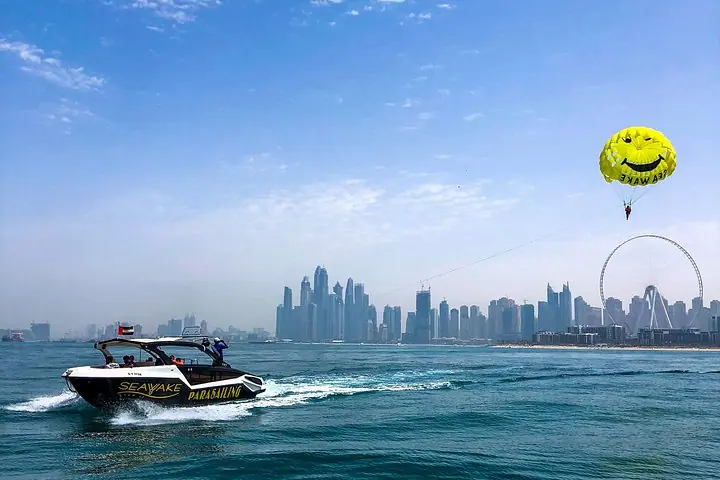 Dubai'de Jumeirah Plajı Parasailing Deneyimi — 4