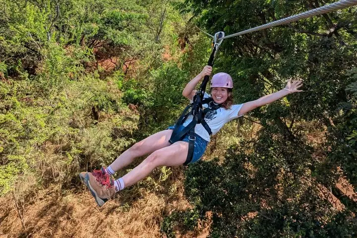 3 Zipline Adventure (Optional Waikiki Shuttle für 10 Uhr Tour) — 3