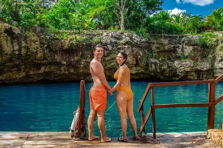 Cenote escondido e aventura na selva de quadriciclo com transporte — 4