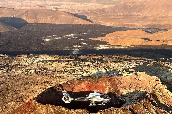 Voo de helicóptero privado em Reykjavik: Península de Reykjanes e paisagens vulcânicas — 3