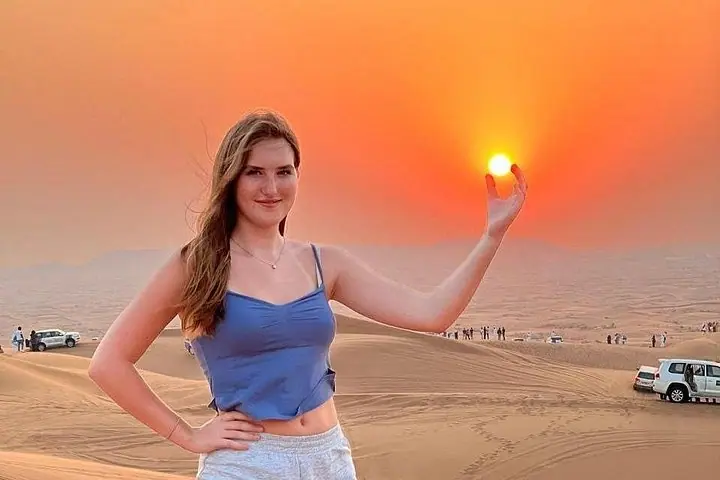 Dubai Evening Red Dunes Safari, Quad Bike, BBQ & Premium Camp — 4