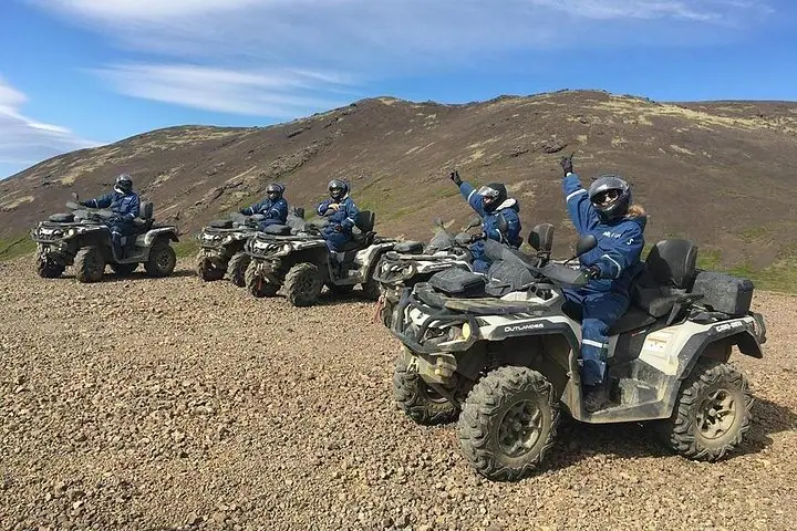 2.5 hour Twin Peaks ATV Adventure with pickup from Reykjavik — 3
