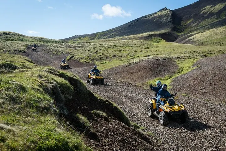 2.5 hour Twin Peaks ATV Adventure with pickup from Reykjavik — 4