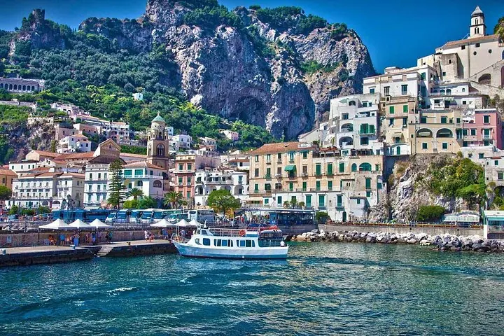 Amalfi sohilida qayiq opsiyasi bilan to'liq kunlik sayohat — 4