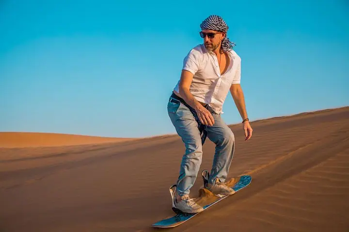 Abu Dhabi: Deserto Safari com churrasco, Camel Ride & Sandboarding — 2
