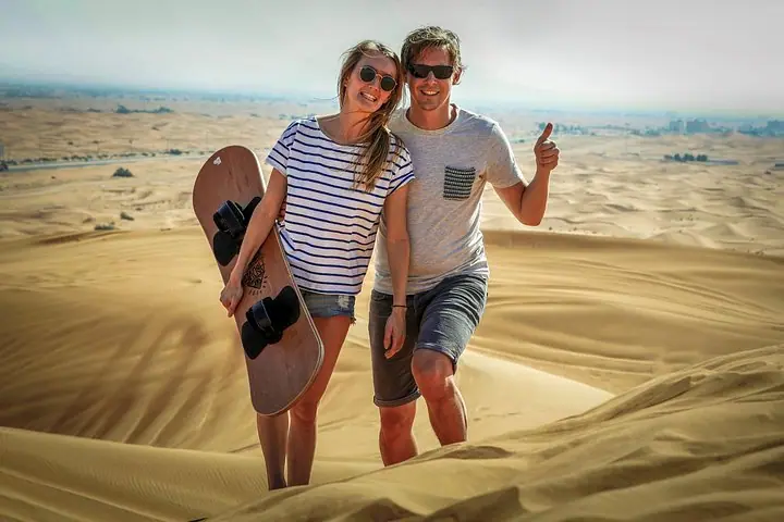 Abu Dhabi: Deserto Safari com churrasco, Camel Ride & Sandboarding — 5