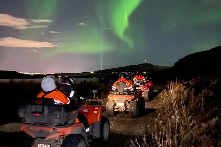 Nordlichter ATV Quad Abenteuer ab Reykjavik